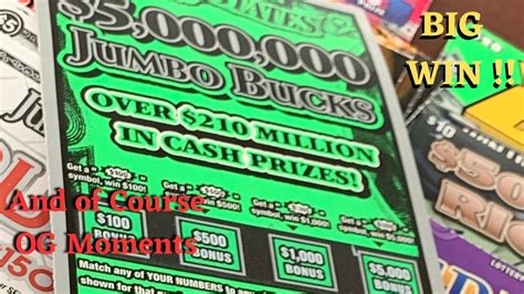New $50 Jumbo Bucks BIG WINNER .